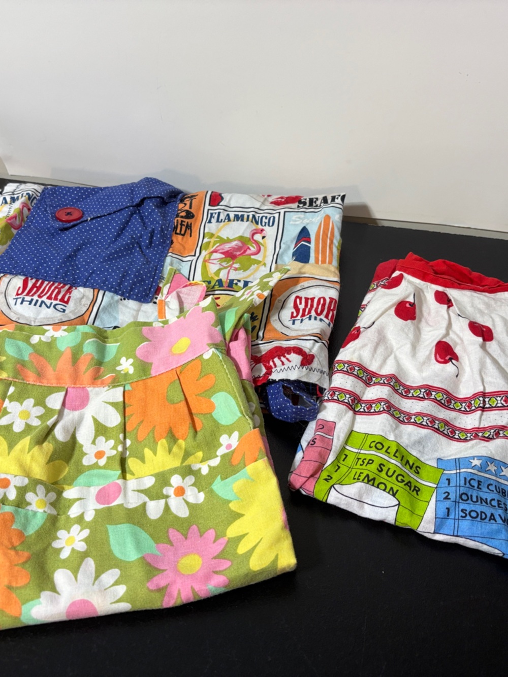 💐3/$15 Vintage Aprons Cotton 3